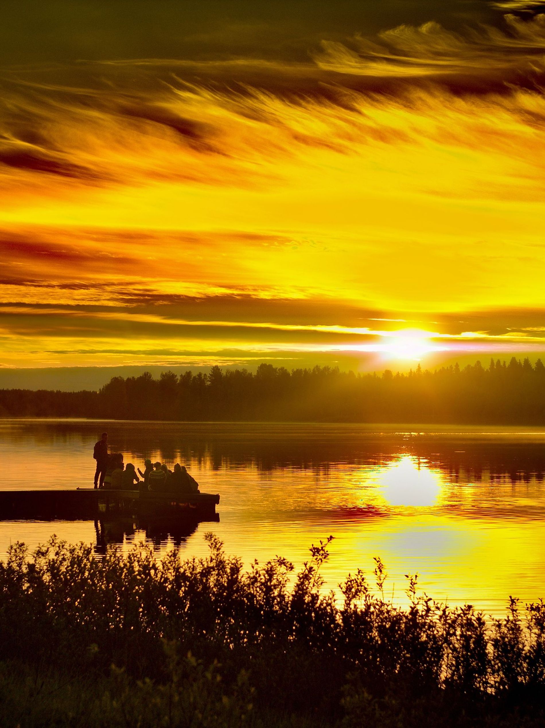 midnight sun finland