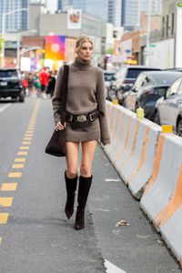Elsa Hosk dominated New York street style this season with 7 inspiring ...
