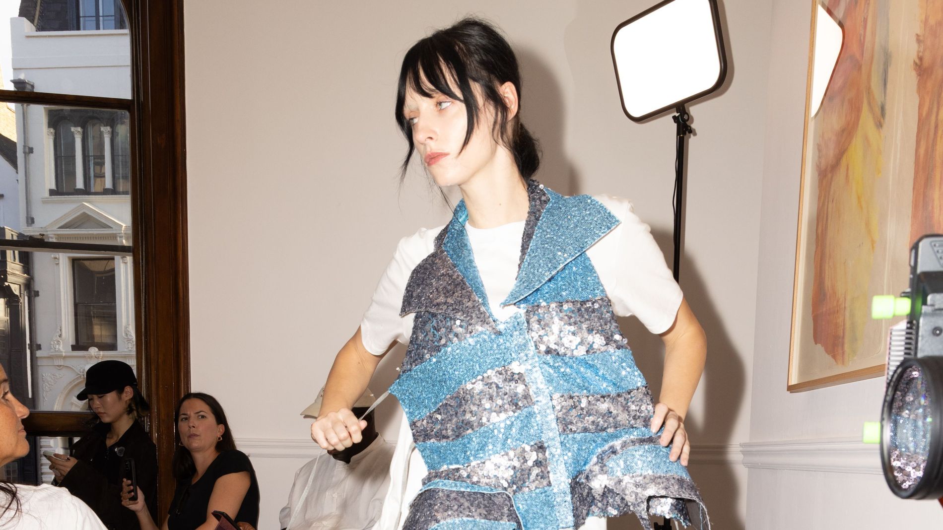 Model walking Sól Hansdóttir SS27 London Fashion Week 17.jpg