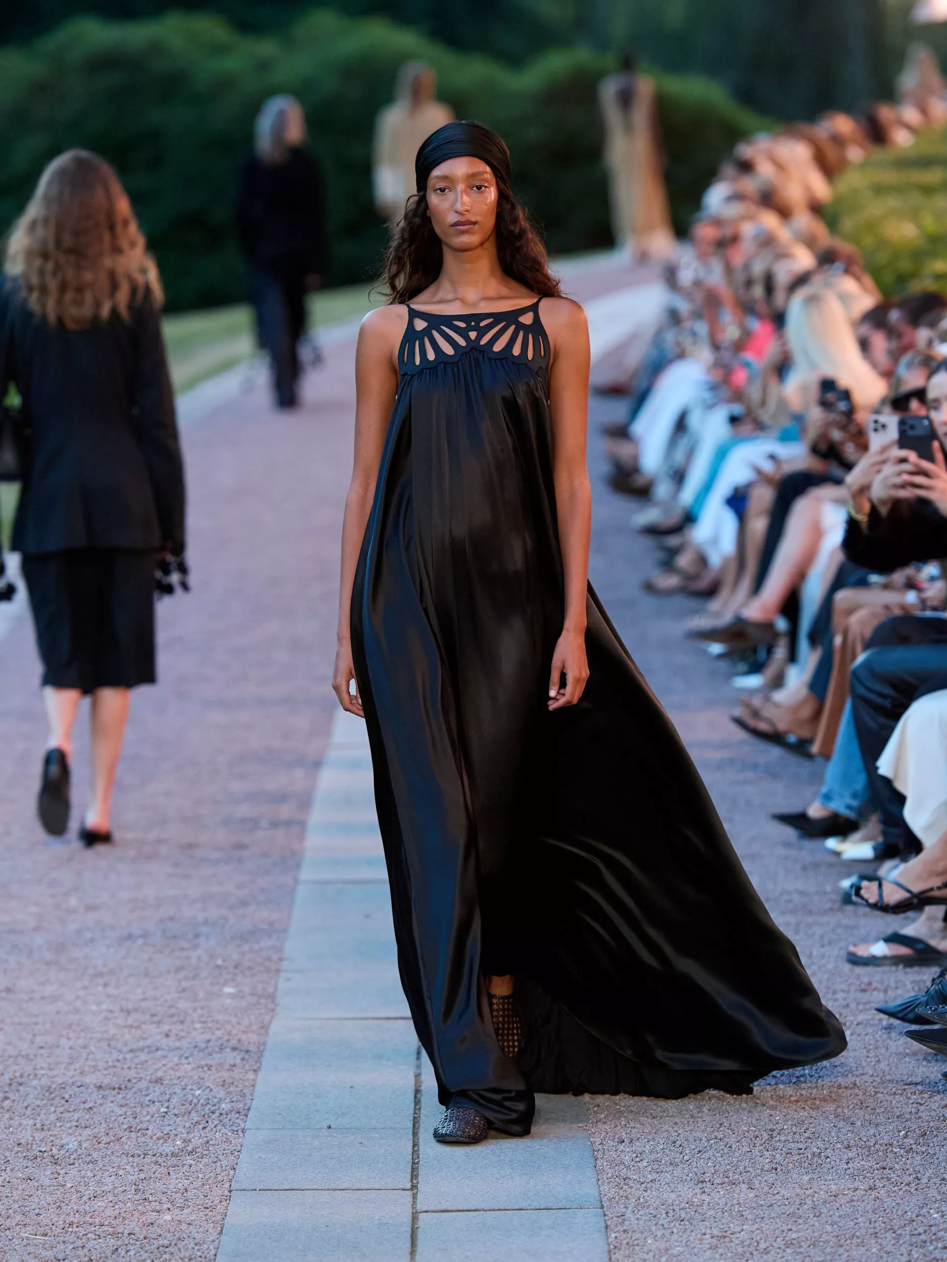 Model walking By Malene Birger spring/summer 2027 runway