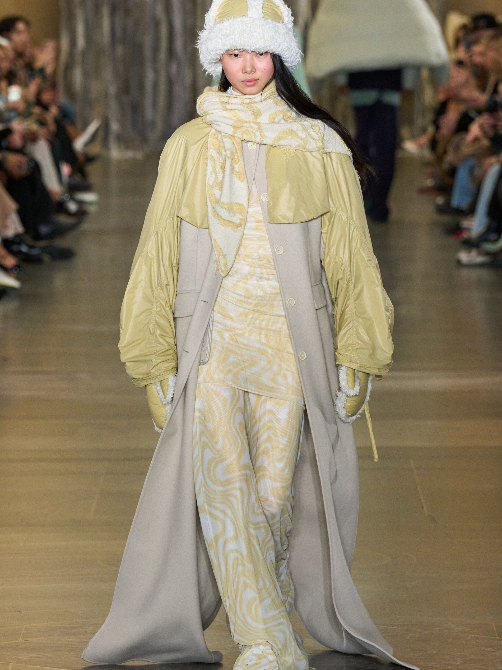 See all the looks from Holzweiler's AW24 runway at London Fashion Week ...