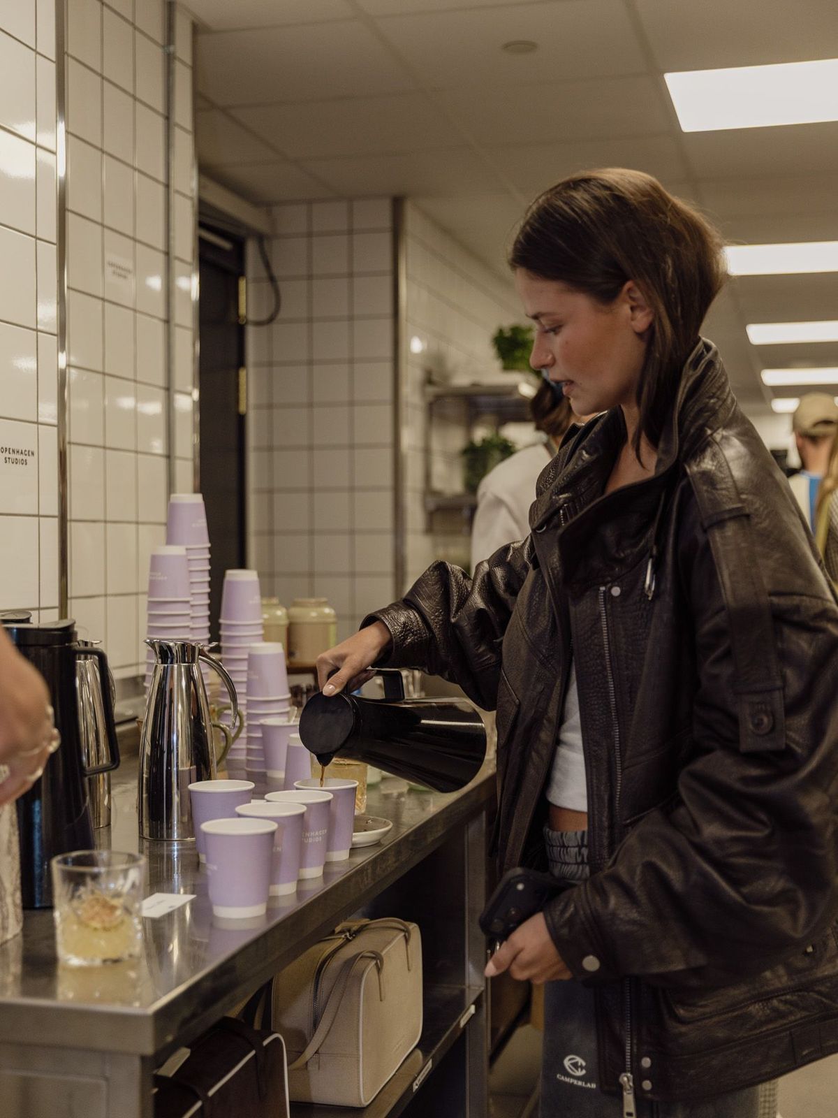 Attendee at Vogue Scandinavia X Copenhagen Studio Breakfast