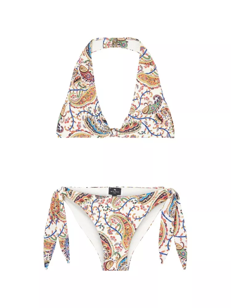 The best paisley pattern bikini - Etro - On a white background