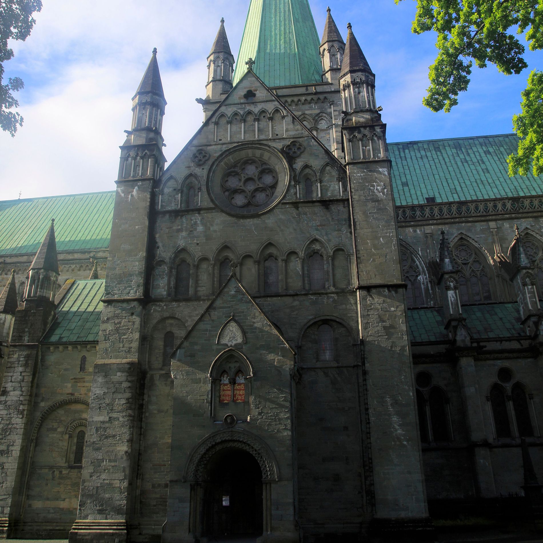 Nidaros Cathedral, Trondheim. Norway