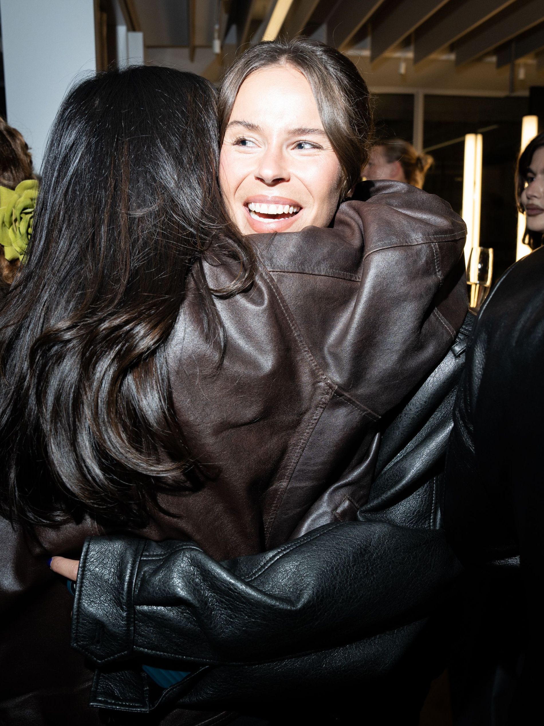 Guests pictured at the celebration of the renewed Björn Axén Stockholm flaship salon