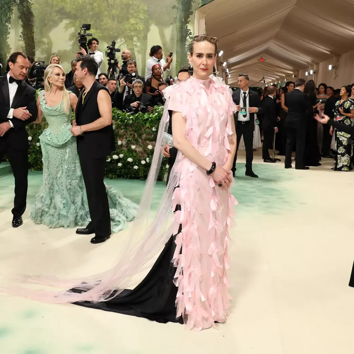 Sarah Paulson in Prada