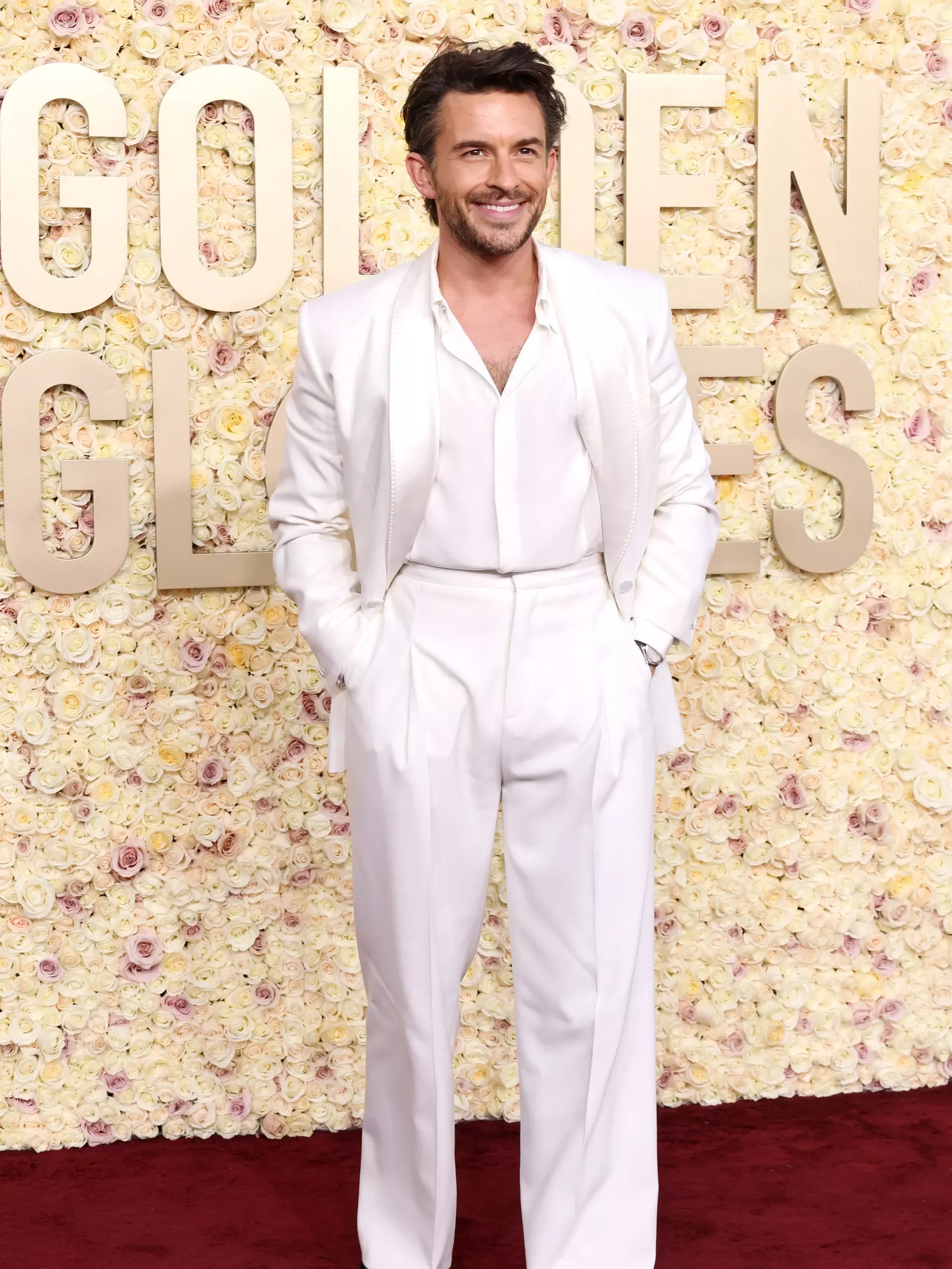 Jonathan Bailey in Givenchy