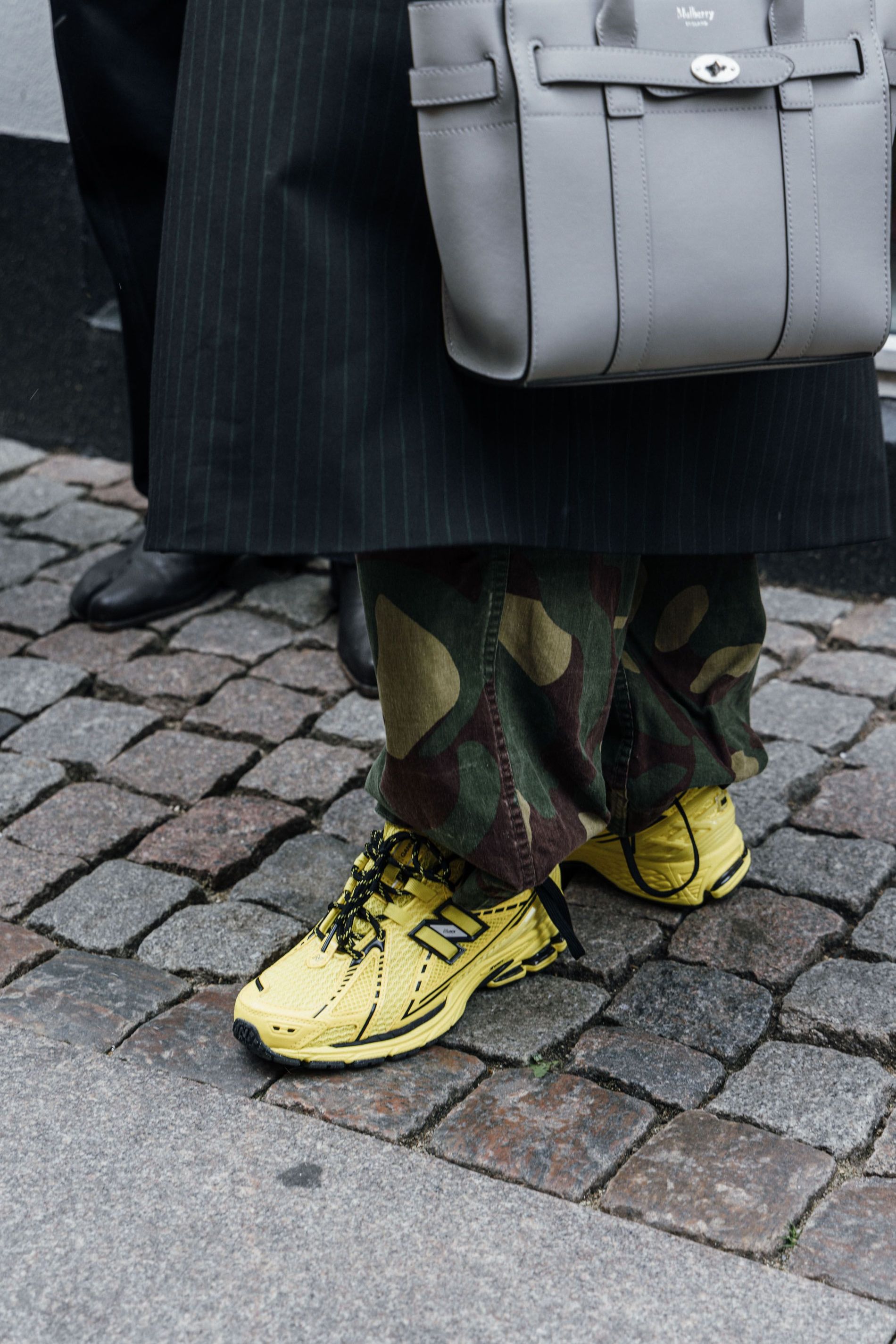 Guest wears the New Balance x Ganni sneaker at CPHFW SS24