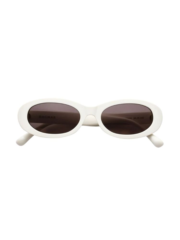 The best white sunglasses by Dagmar 2026 on a white background