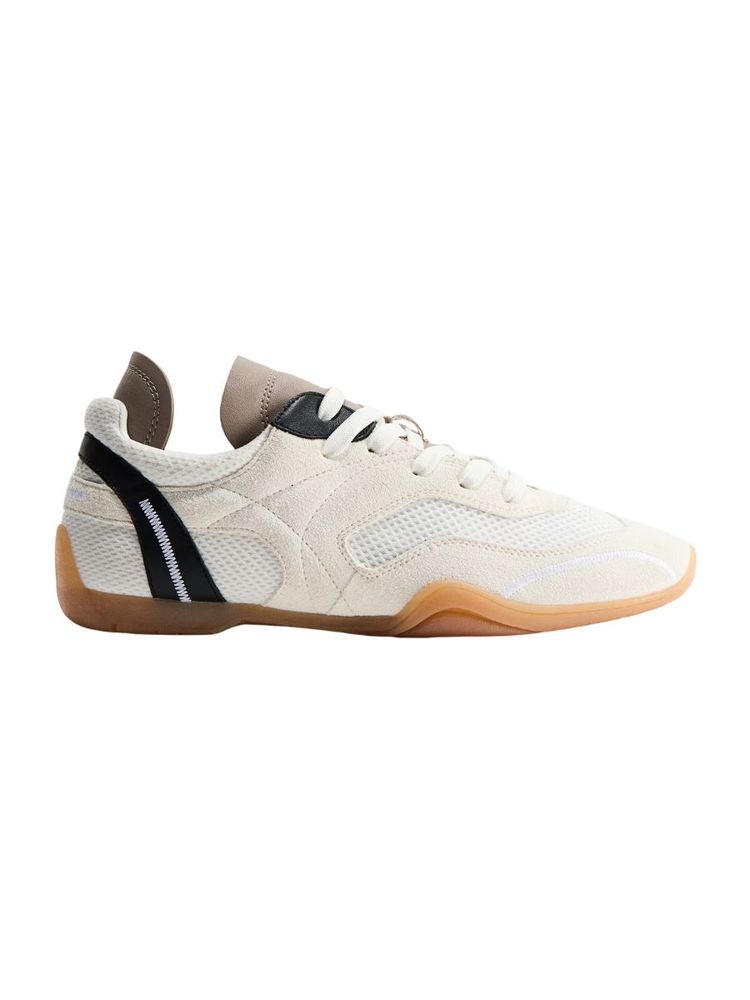 The best white sneakers by H&M on a white background