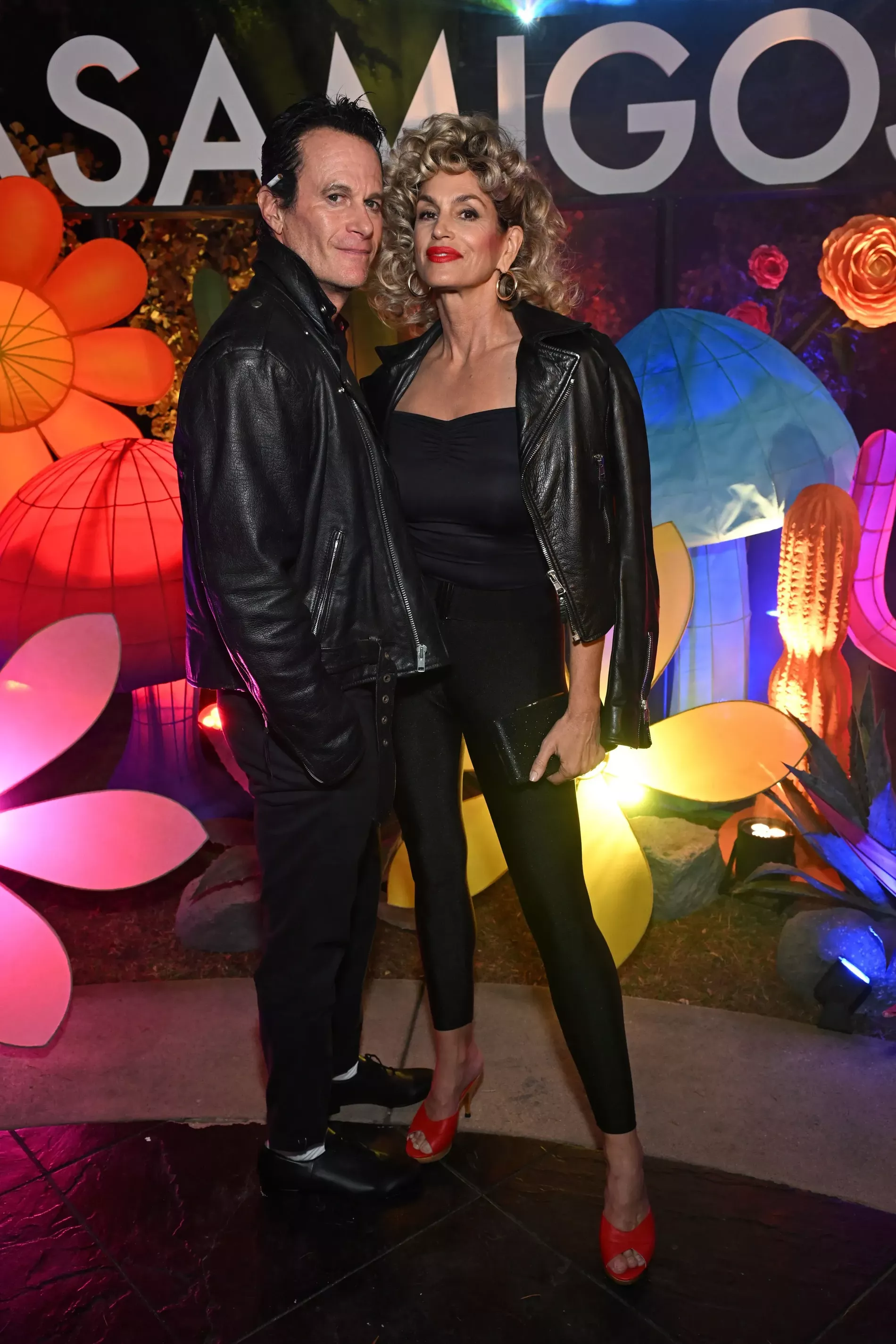 Rande Gerber and Cindy Crawford went as Grease’s Danny and Sandy.