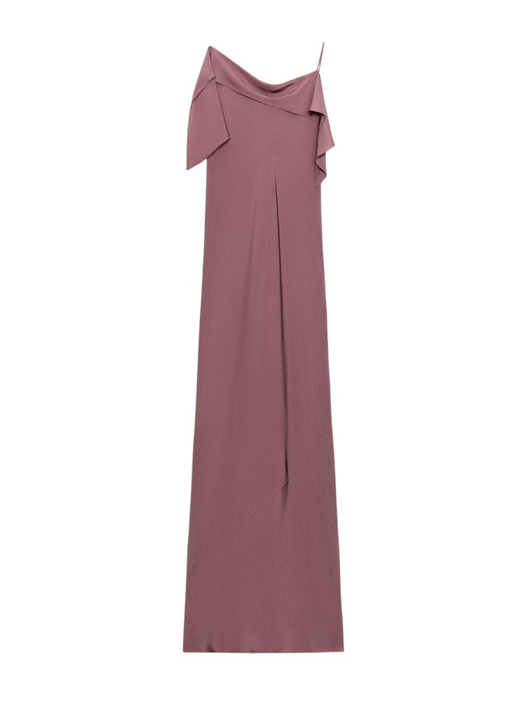 The best purple midi dress - Zara - On a white background
