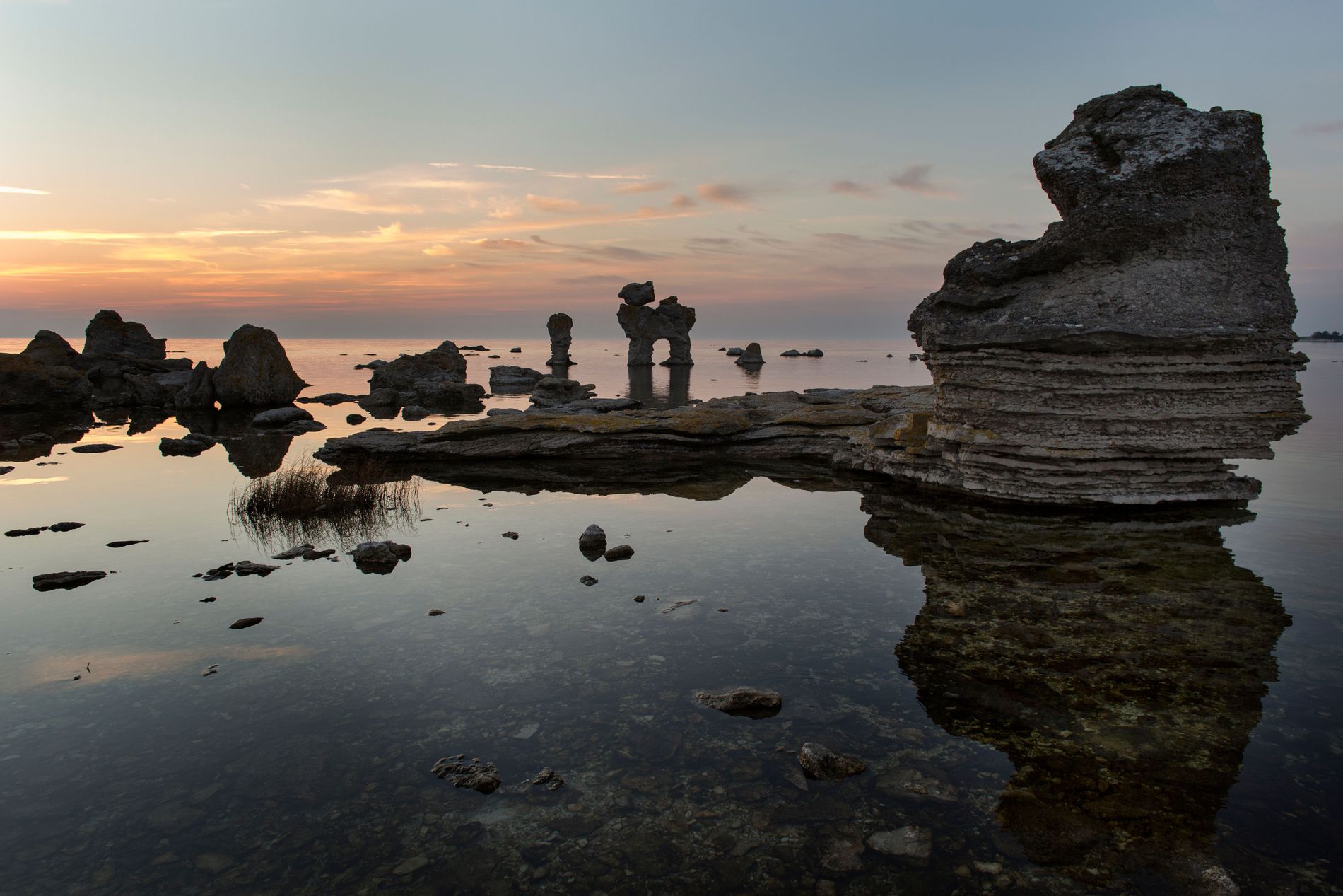 sweden travel limestone faro