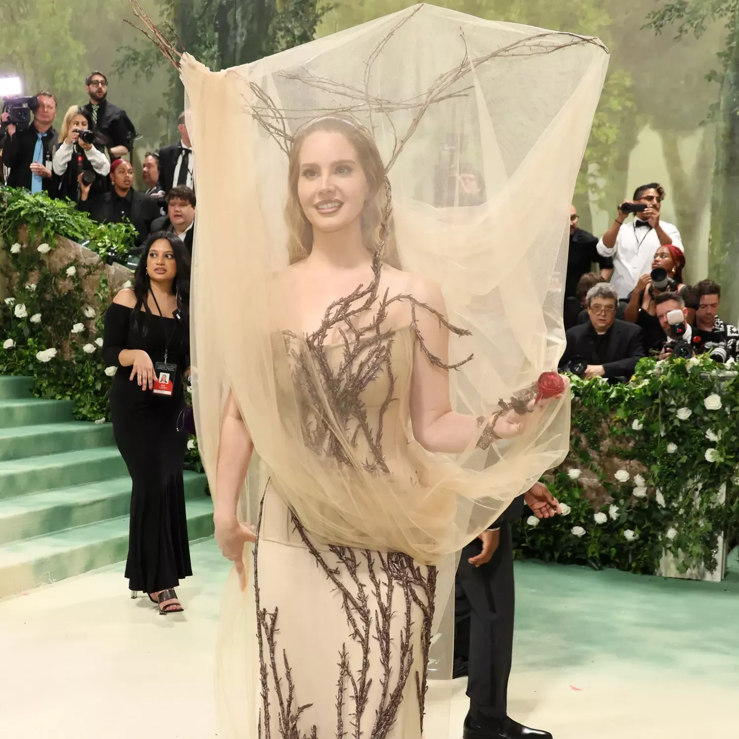 Lana Del Rey in Alexander McQueen