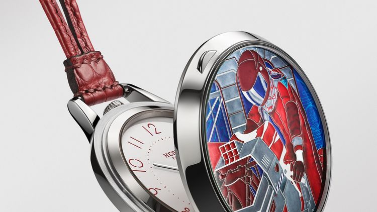 Hermes pocket watch on sale