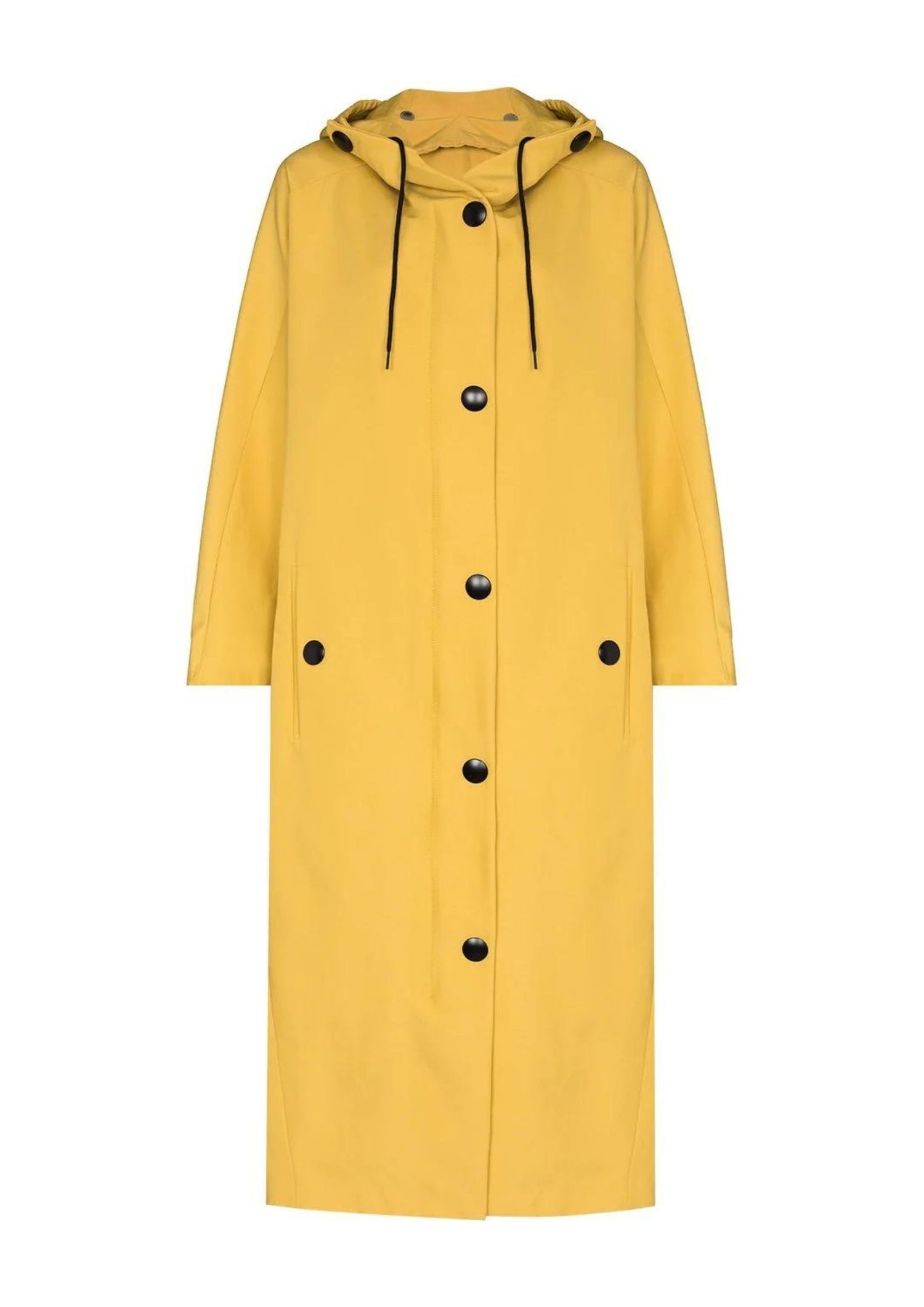 Adults Men Raincoat Waterproof Hooded Rain Jacket Long Coat Outdoor Work Wet Top 