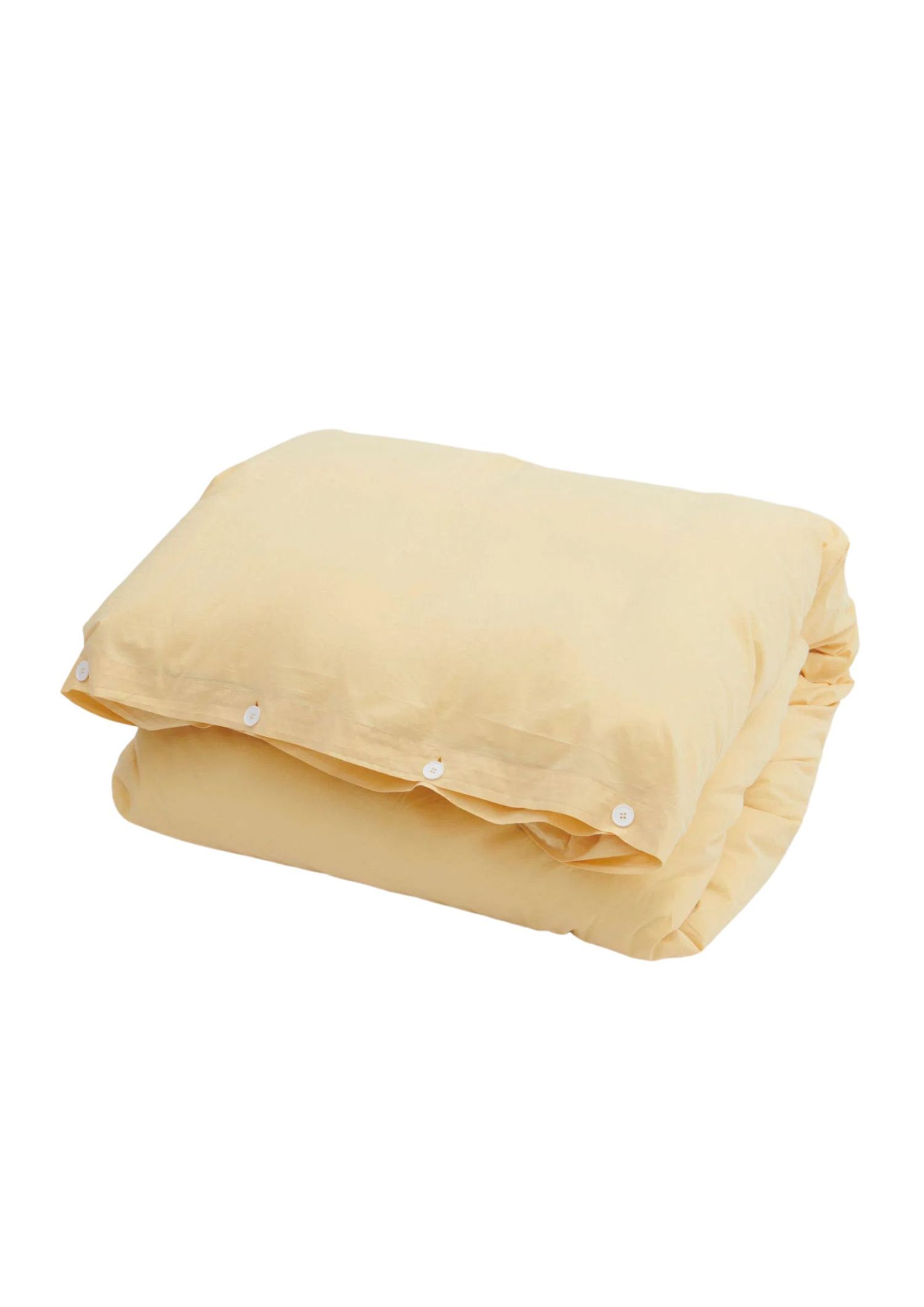 Tekla butter yellow bedding