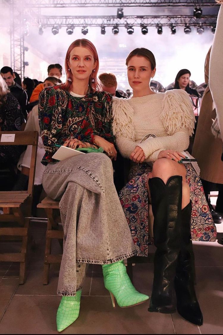 Isabel Marant S Paris Fashion Week Front Row Was A Who S Who Of Scandi Style Stars Vogue Scandinavia
