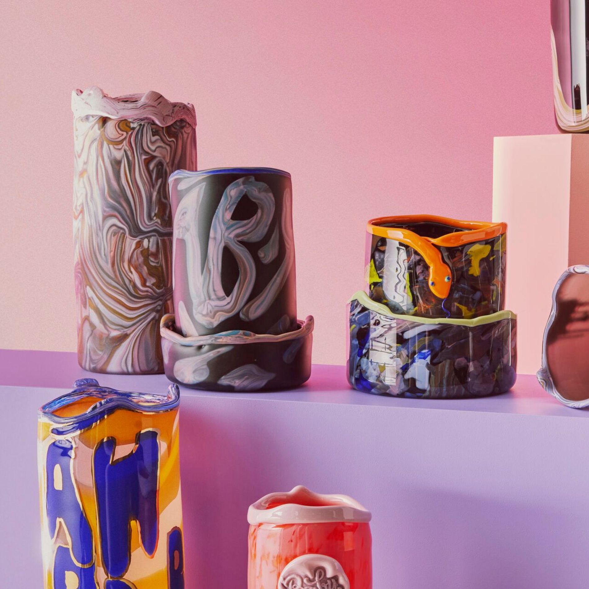 'Baby' art glass collection by Hanna Hansdotter, Kakan Hermansson and Kosta Boda 