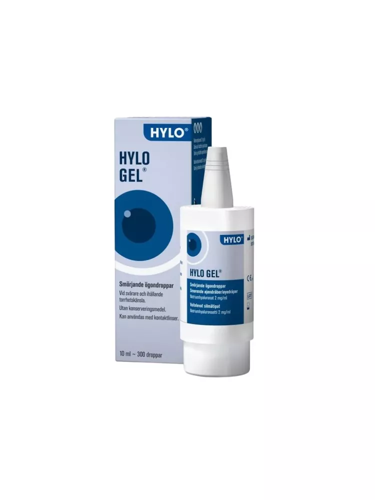 The best eyedrops - Hylo - On a white background