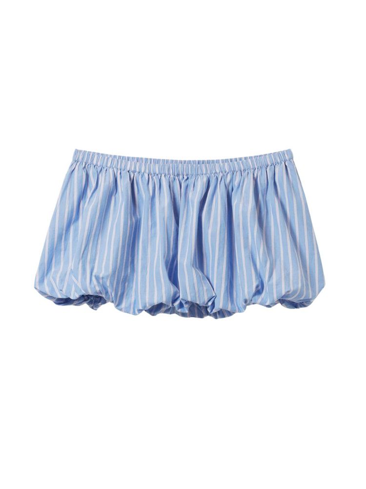 The best striped ballon mini skirt - Weekday - On a white background