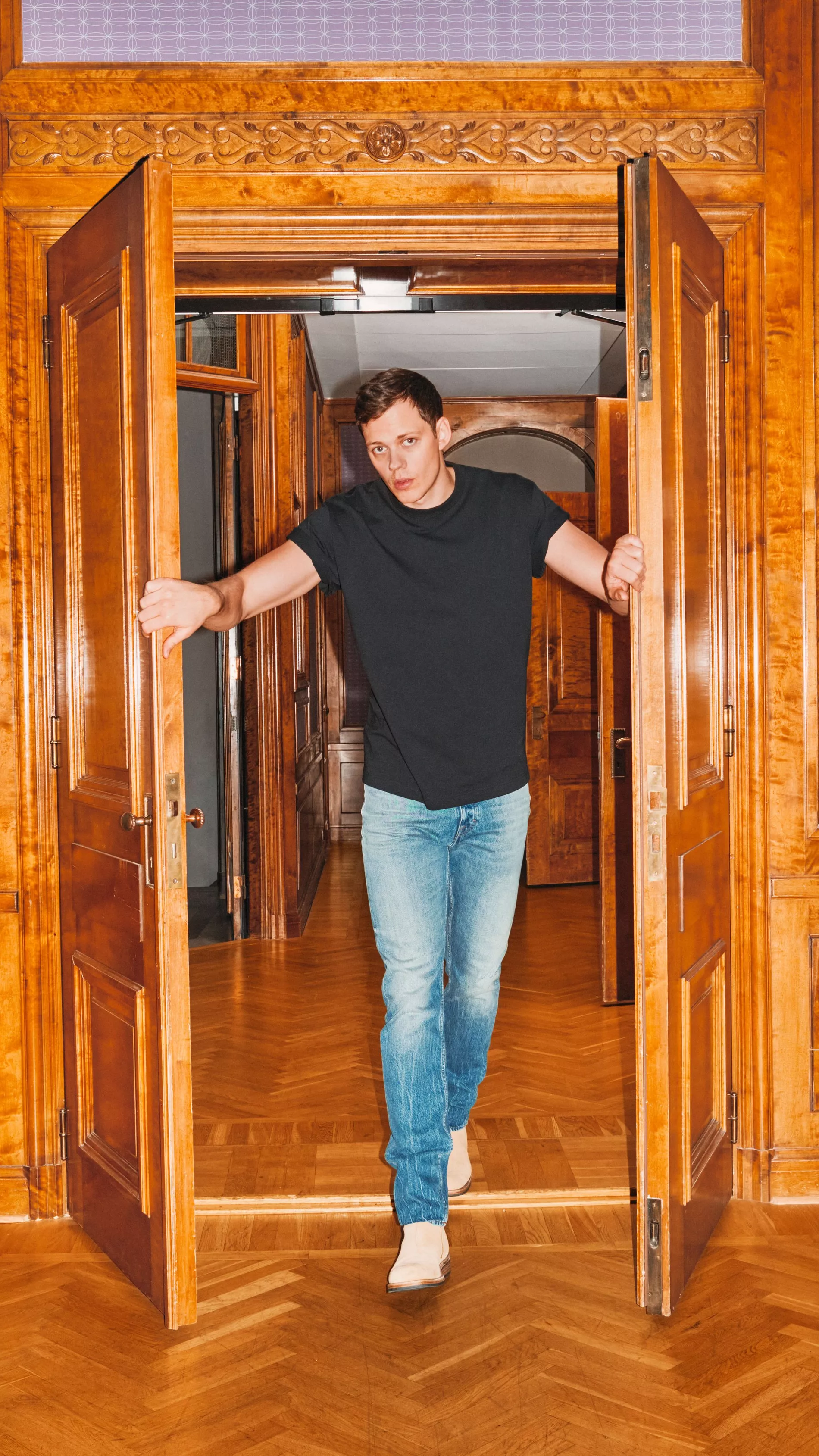 Bill Skarsgård talks about his charming Swedish childhood in this exclusive  video - Vogue Scandinavia