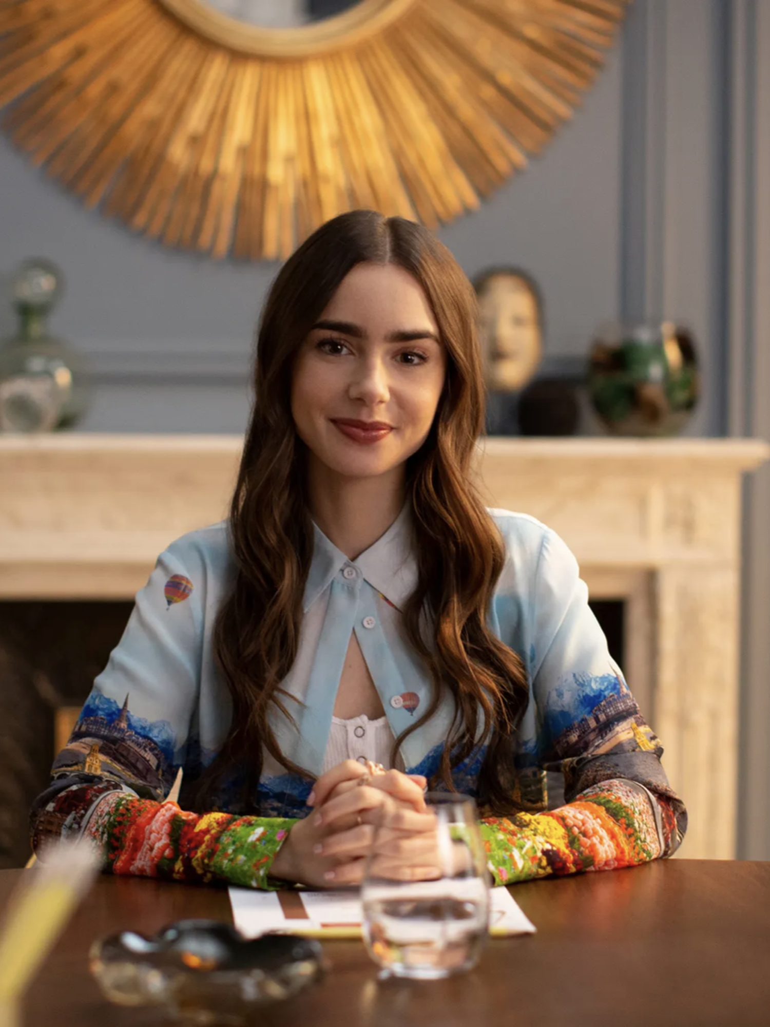 Lily Collins in Emily in Paris