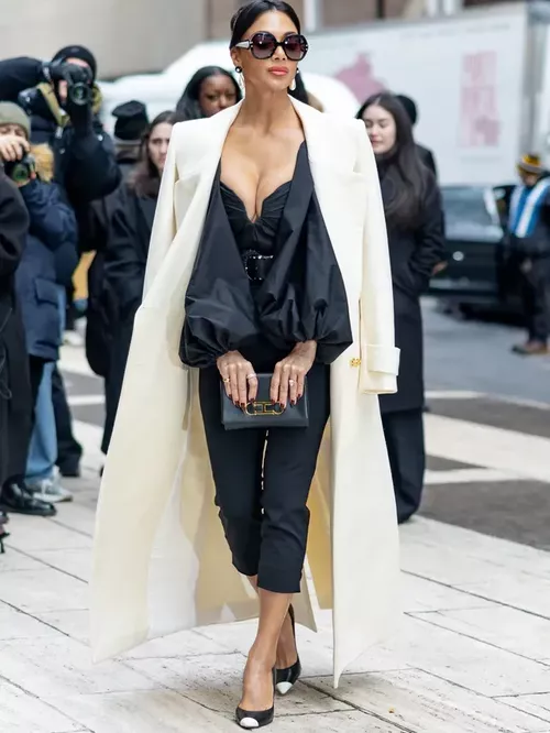 Nicole Sherzinger at Carolina Herrera