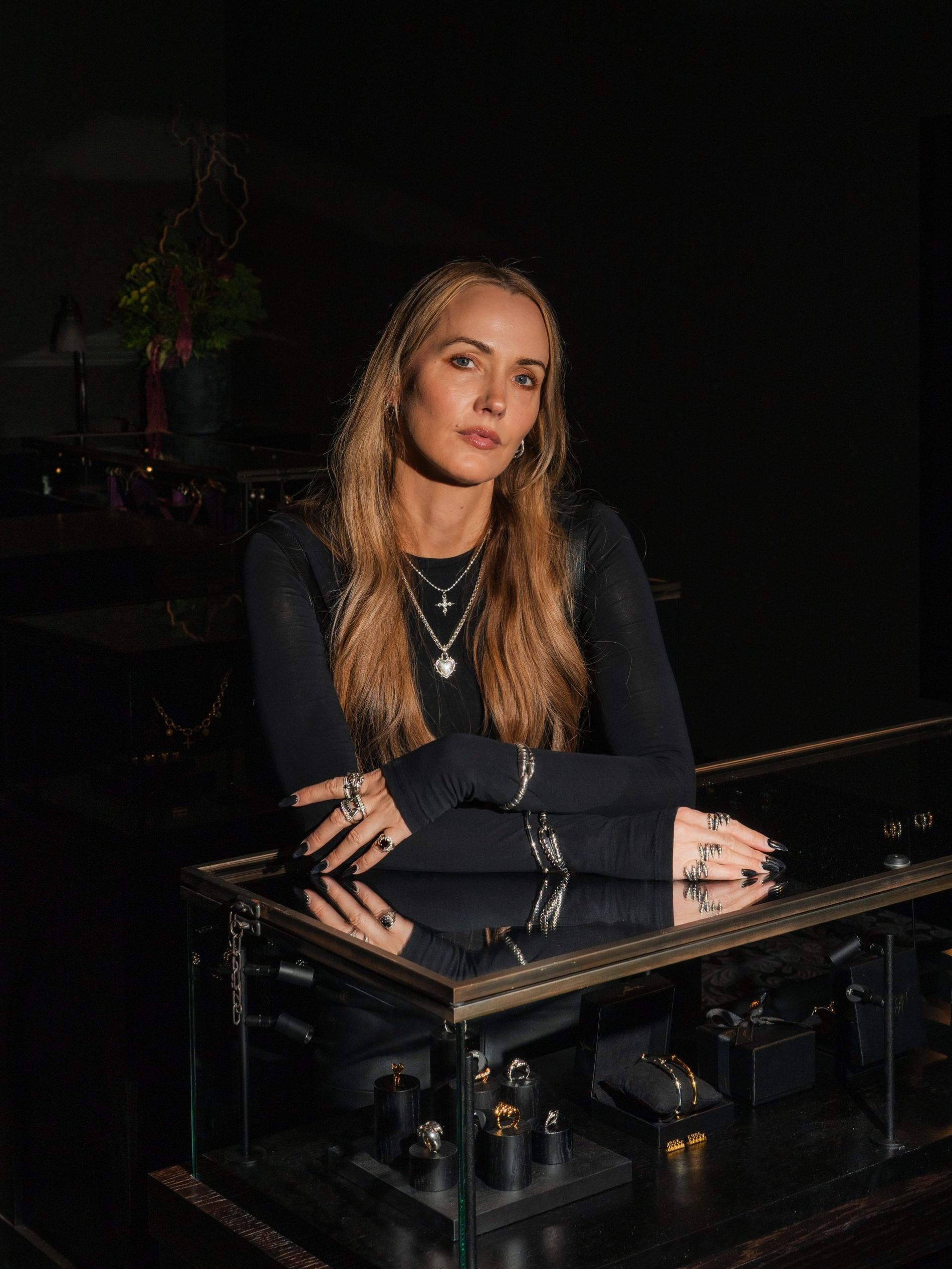 Maria Nilsdotter at the new store at NK Stockholm