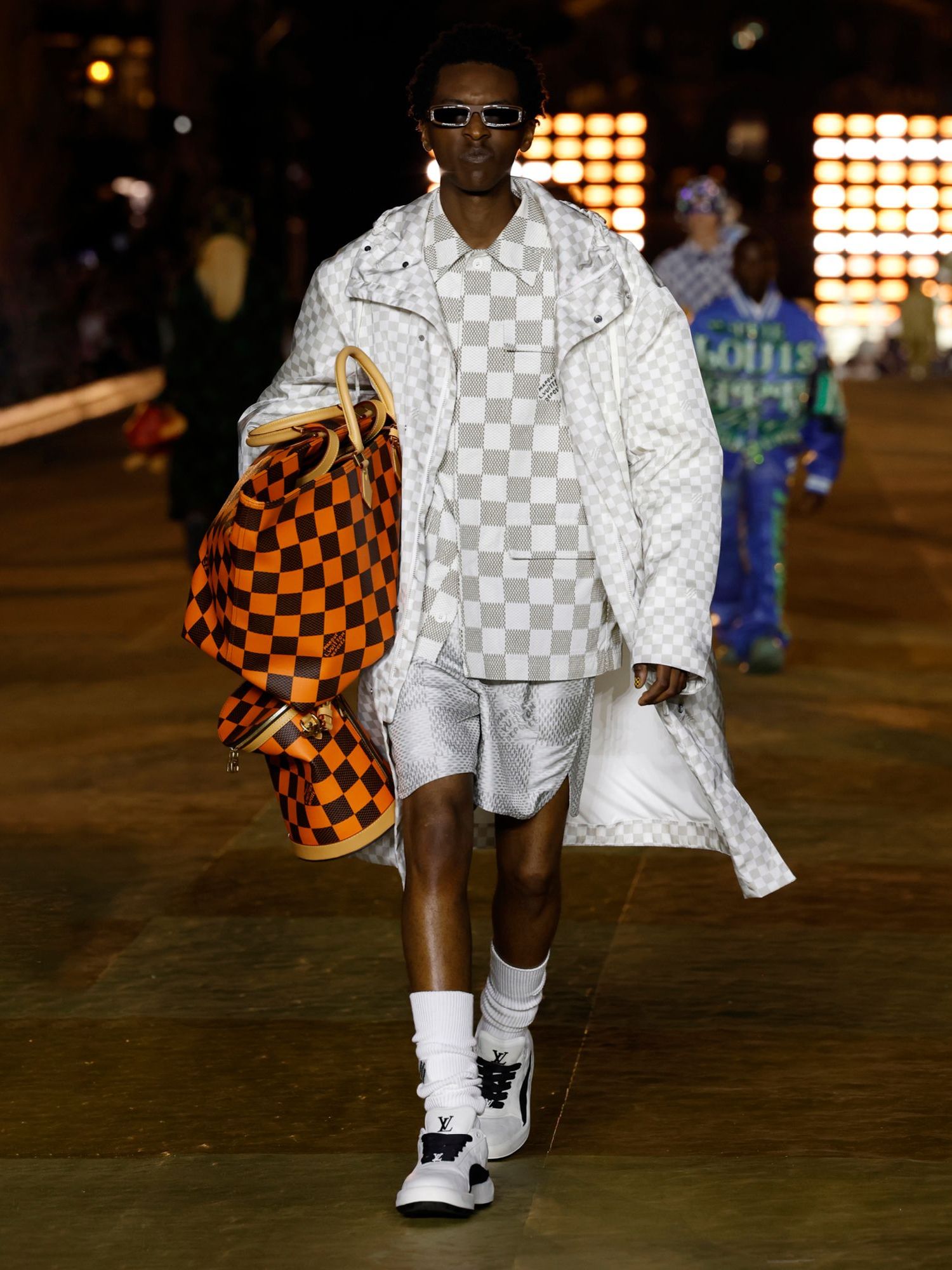 The Louis Vuitton SS24 Monogram “Bleached” Men's Collection is a