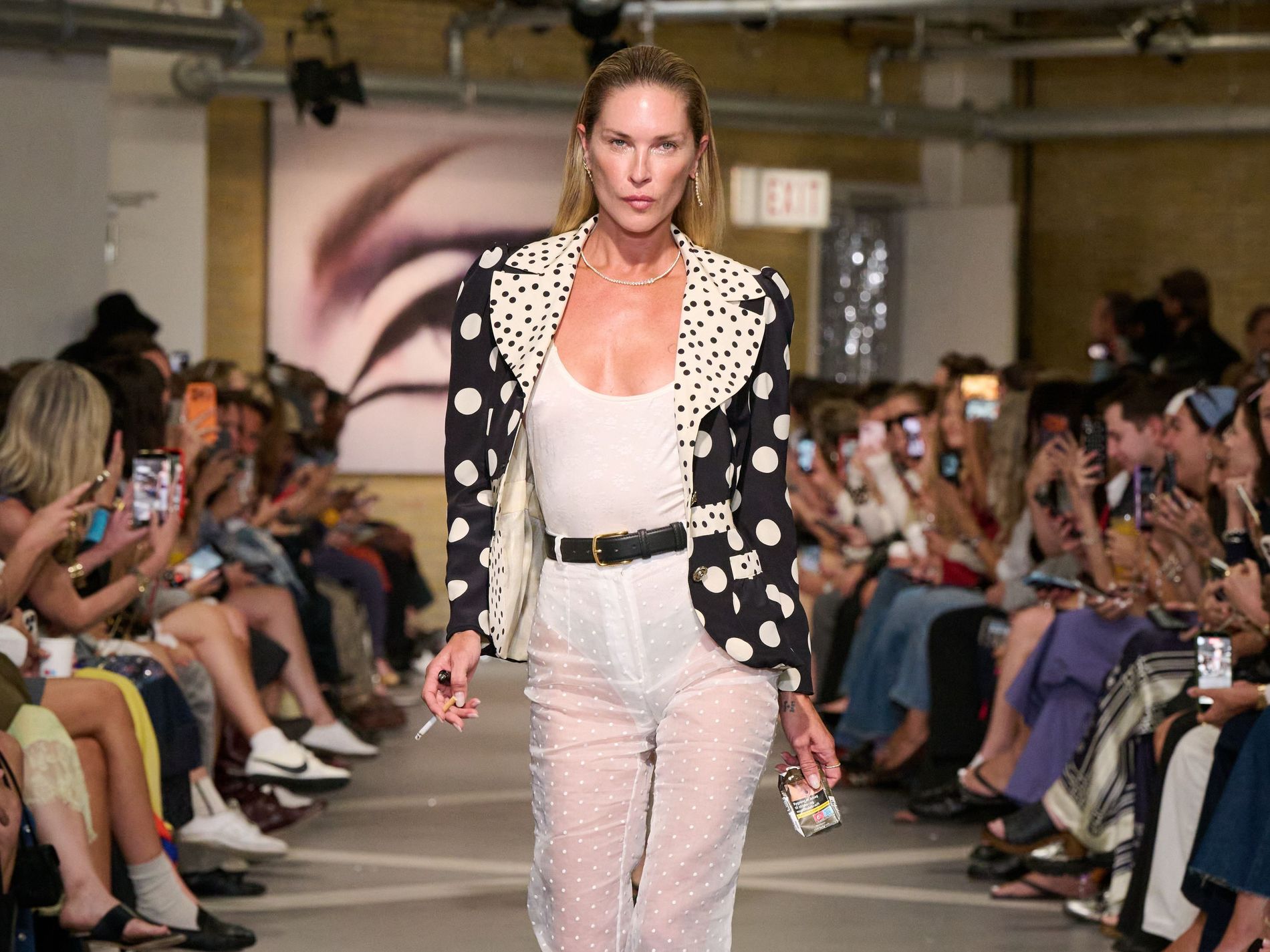 Model walks the Caro Editions SS27 runway show - Copenhagen Fashion Week
