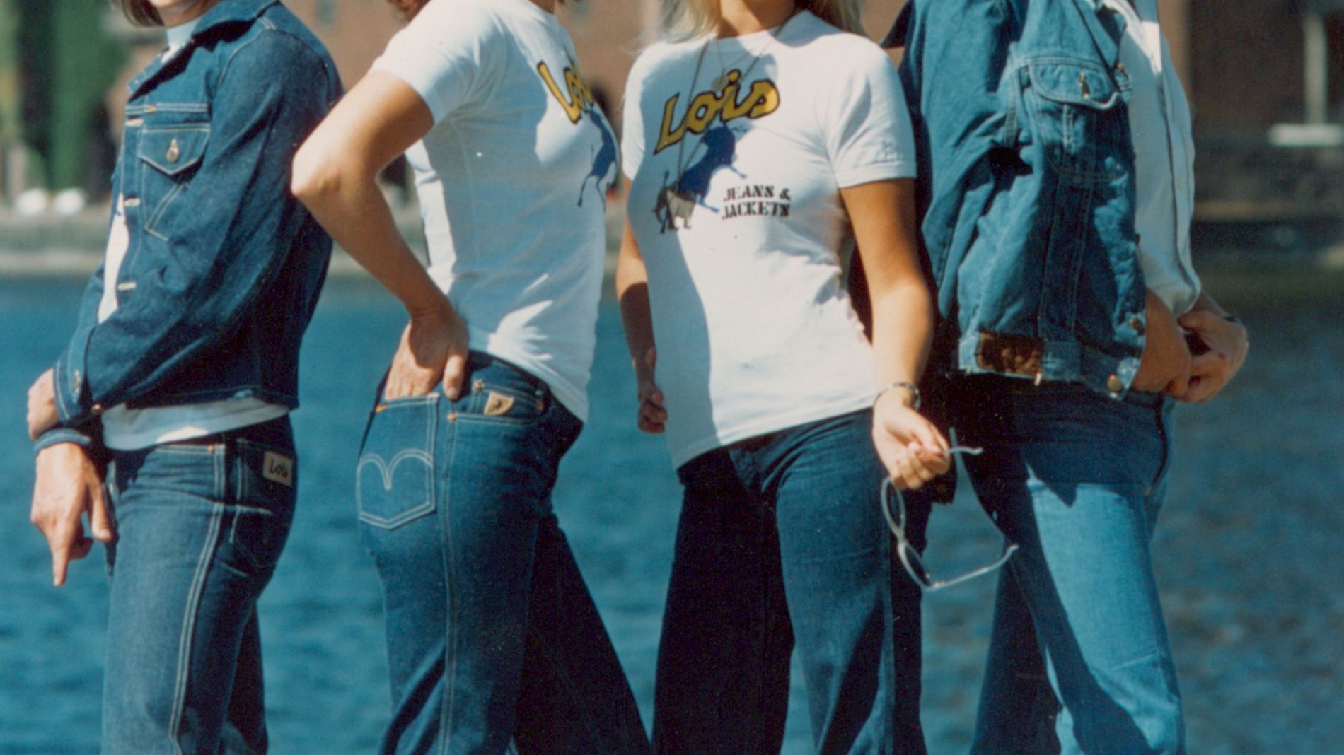 Lois Jeans relaunches its iconic ABBA endorsed T shirt Vogue Scandinavia