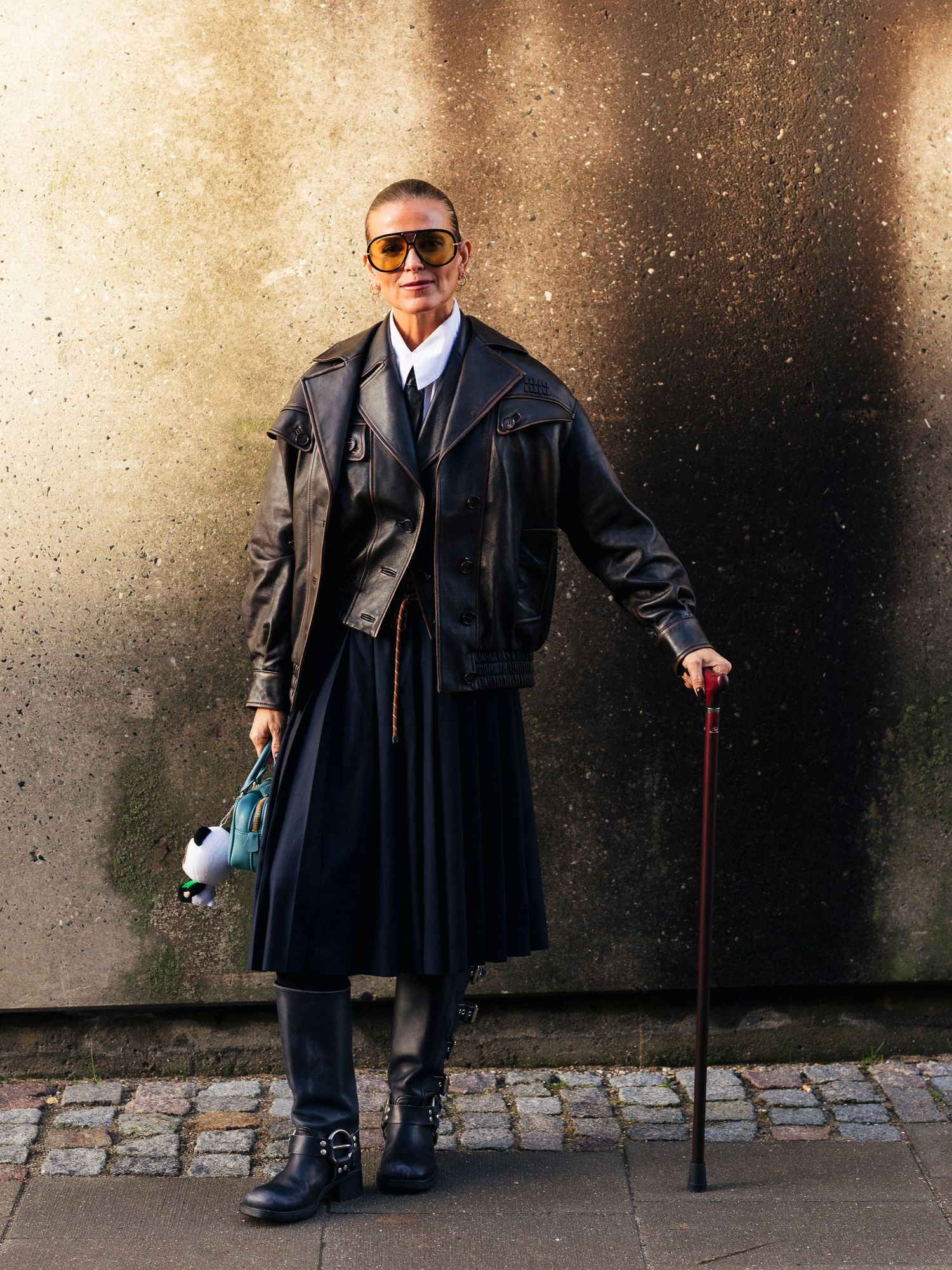 The latest Copenhagen cool-girl staple? Yellow-lensed sunglasses ...