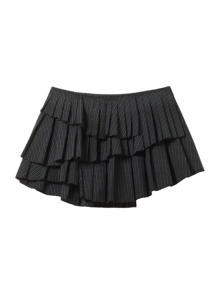 The best striped pleated mini skirt - Weekday - On a white background