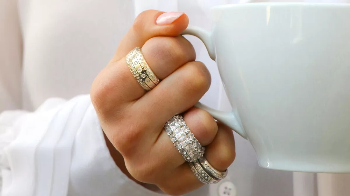 Rings and necklaces from TRIT jewellery