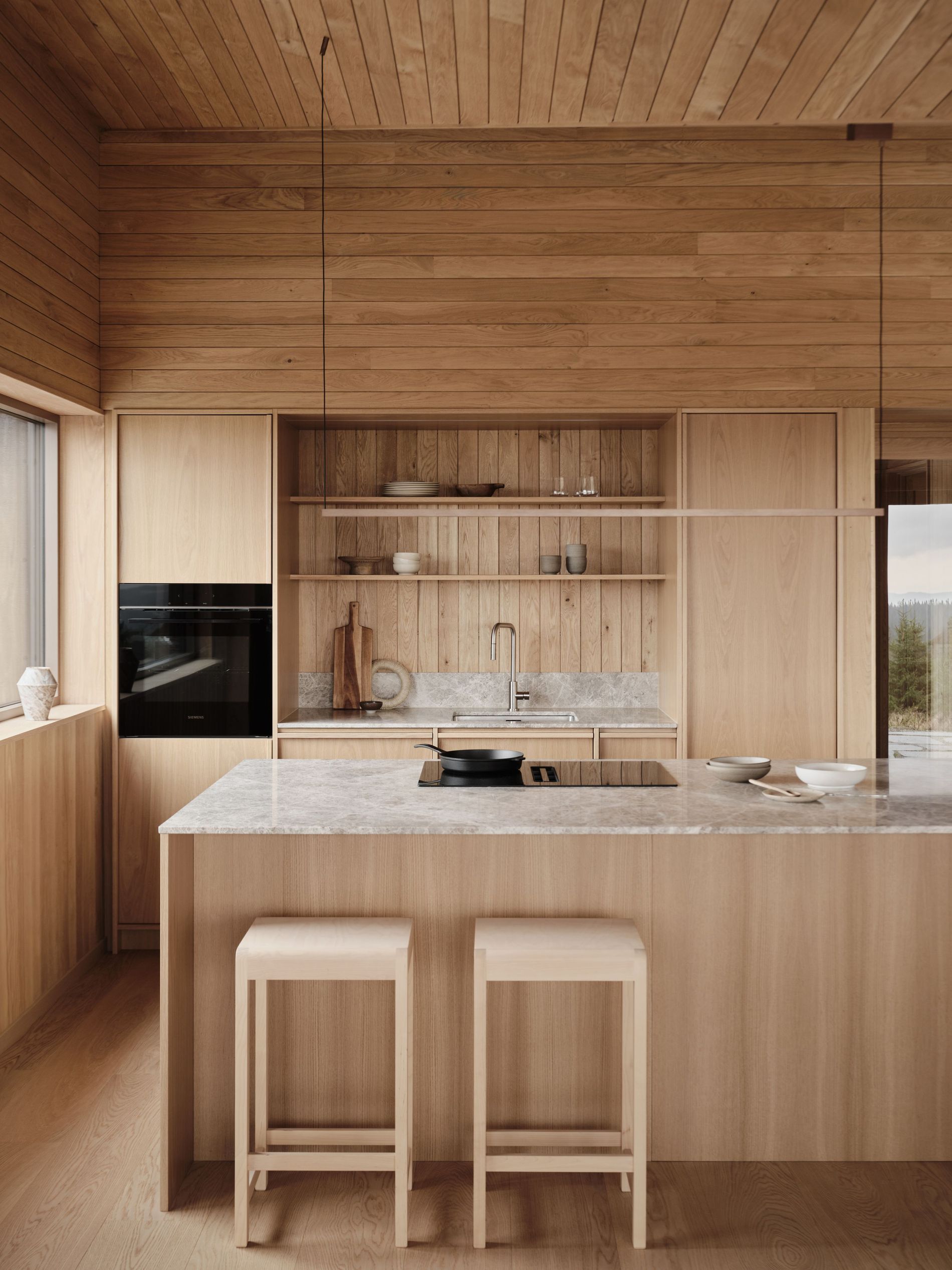 Nordiska Kök Hytte Kitchen