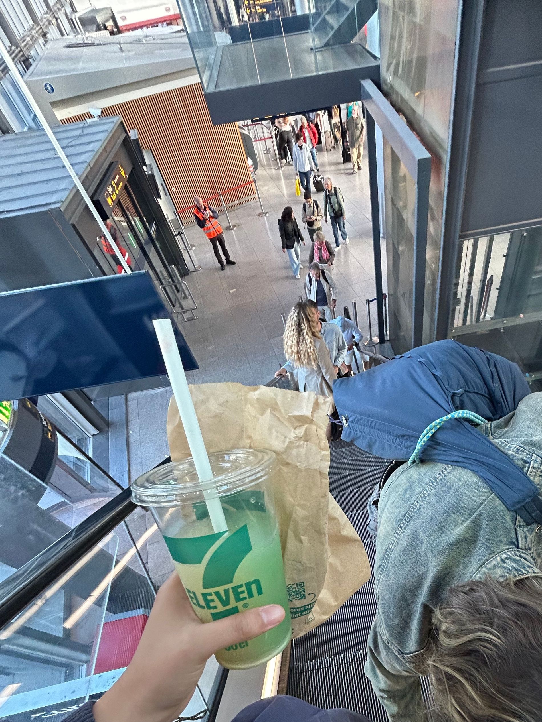 A drink from the 7-Eleven on Gammeltorv in central Copenhagen
