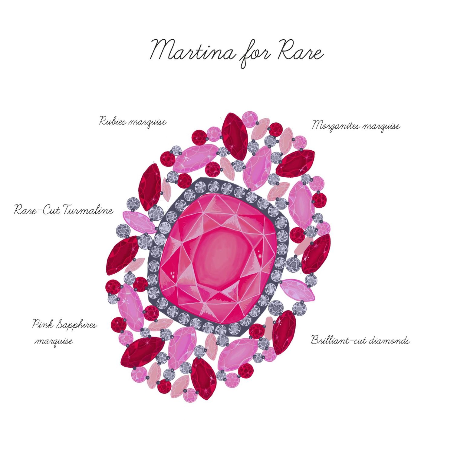 Rare Jewelry martina ring