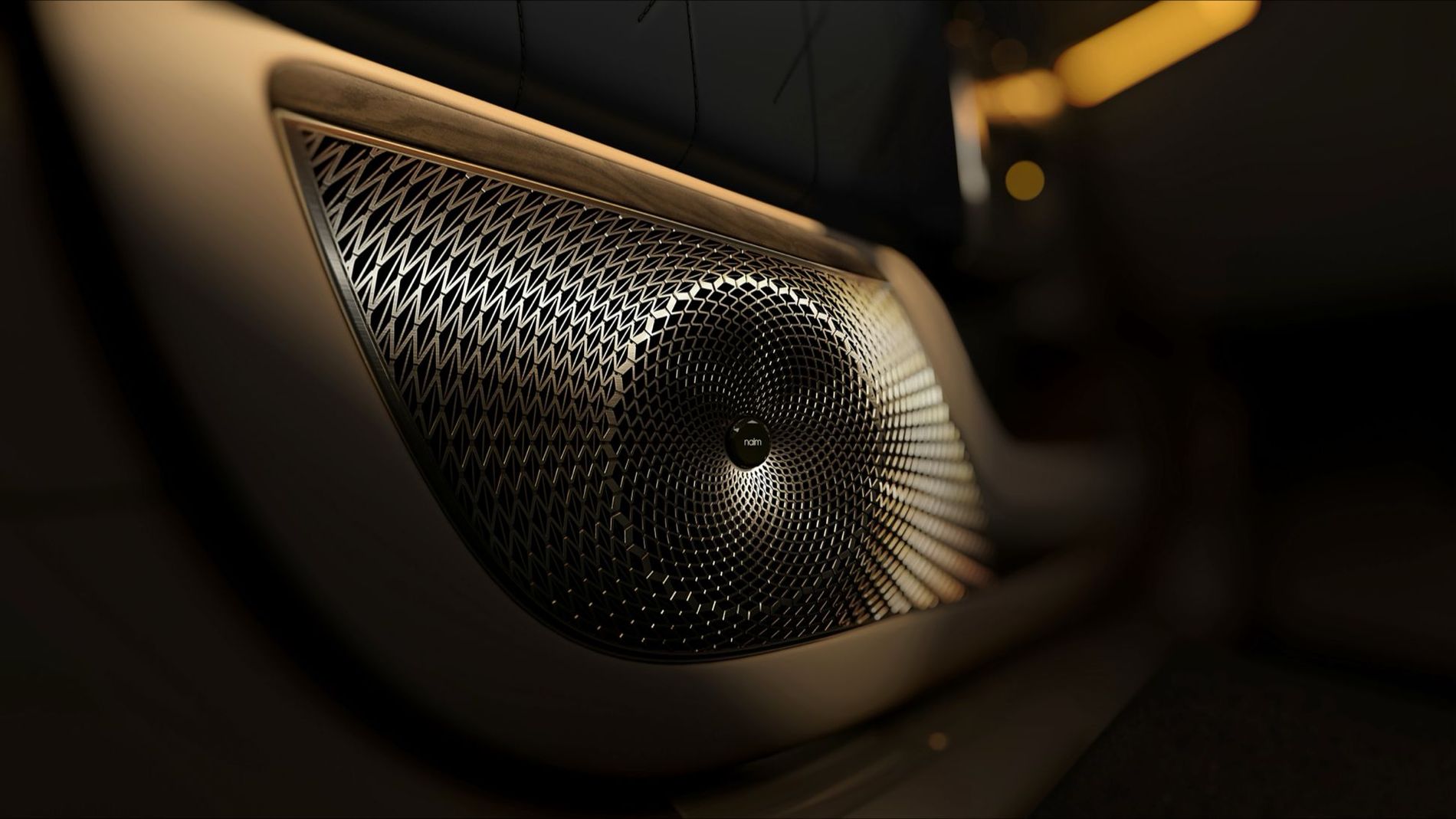 The speakers in the luxury Zeekr 9X plug-in hybrid SUV