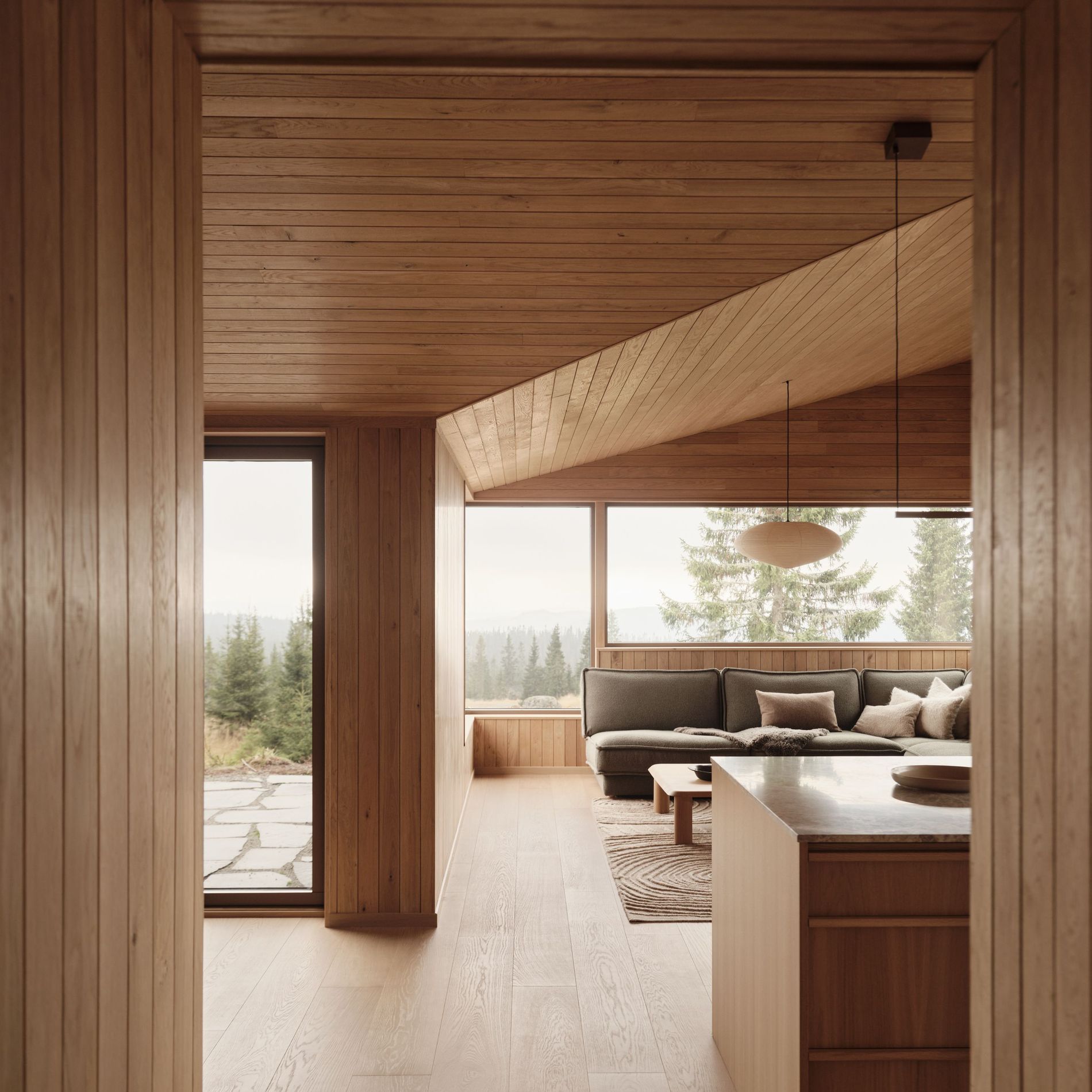 Nordiska Kök Hytte Kitchen