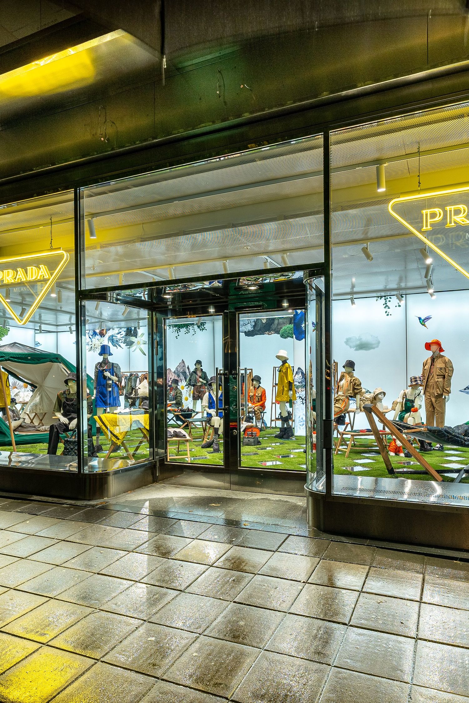 Experience Prada's Latest Pop-Up at Prada Kālakāua - Palm