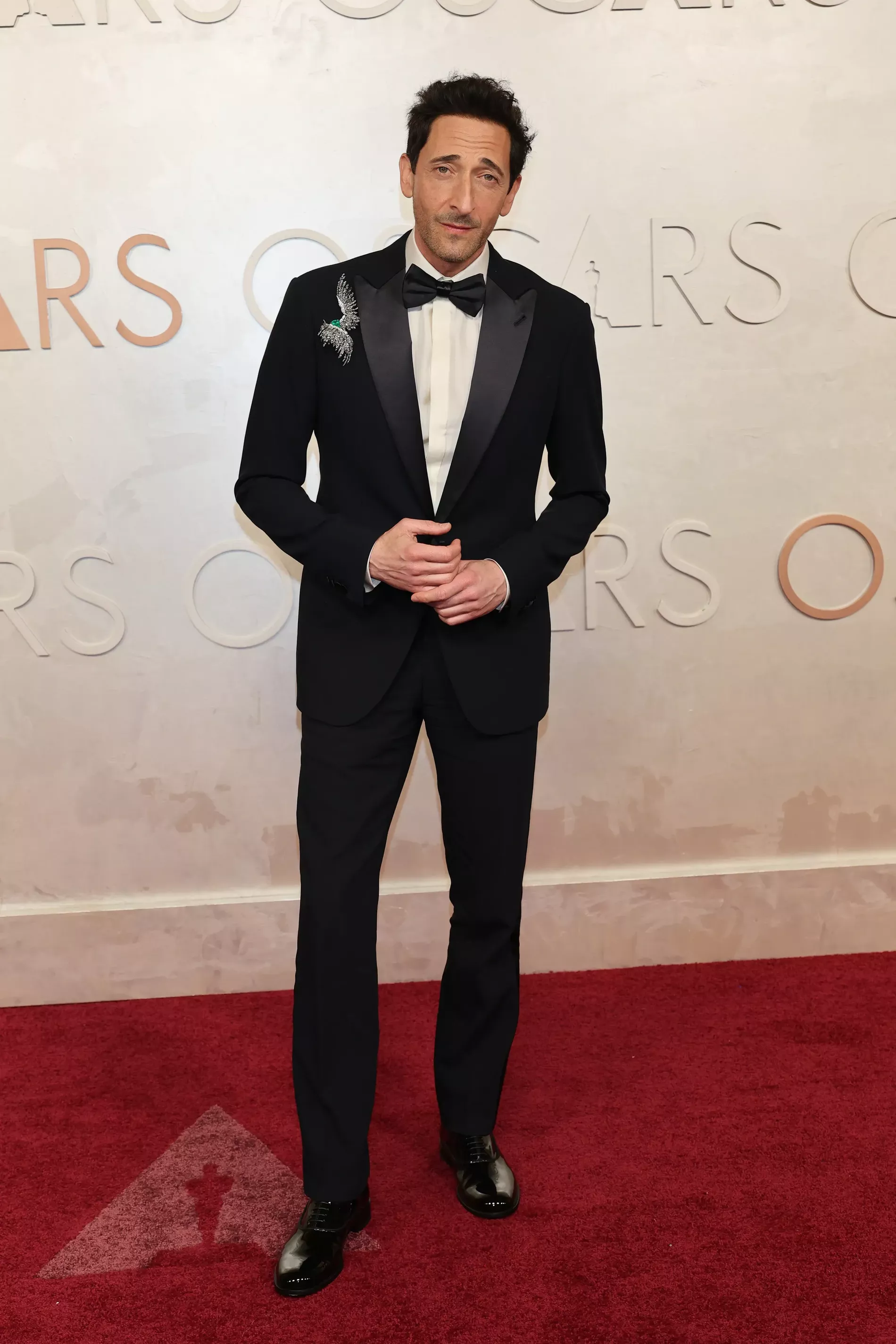 Adrien Brody at the 2025 Oscars