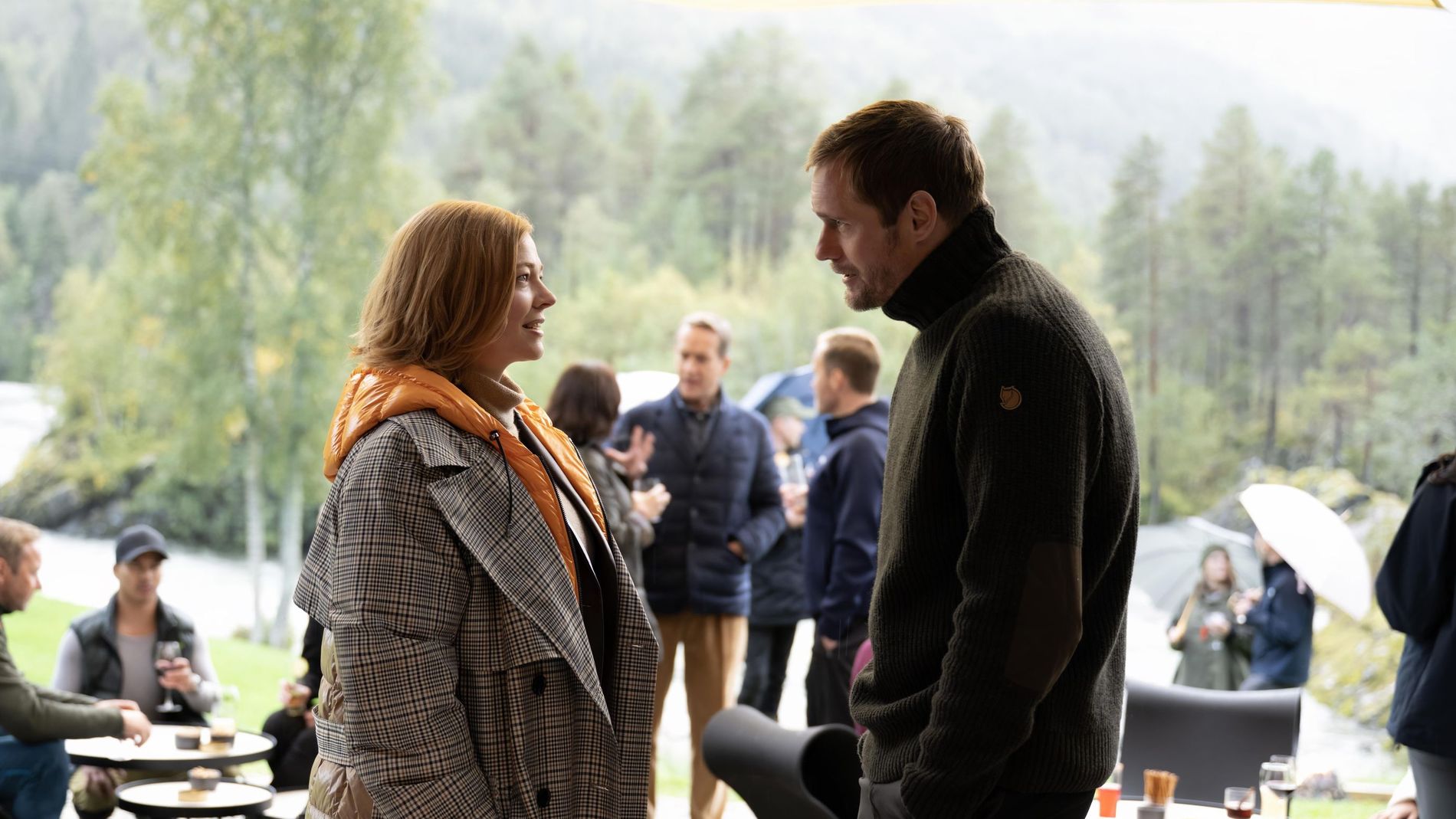 The Low key Perfection Of Alexander Skarsg rd s Fj llr ven Turtleneck 
