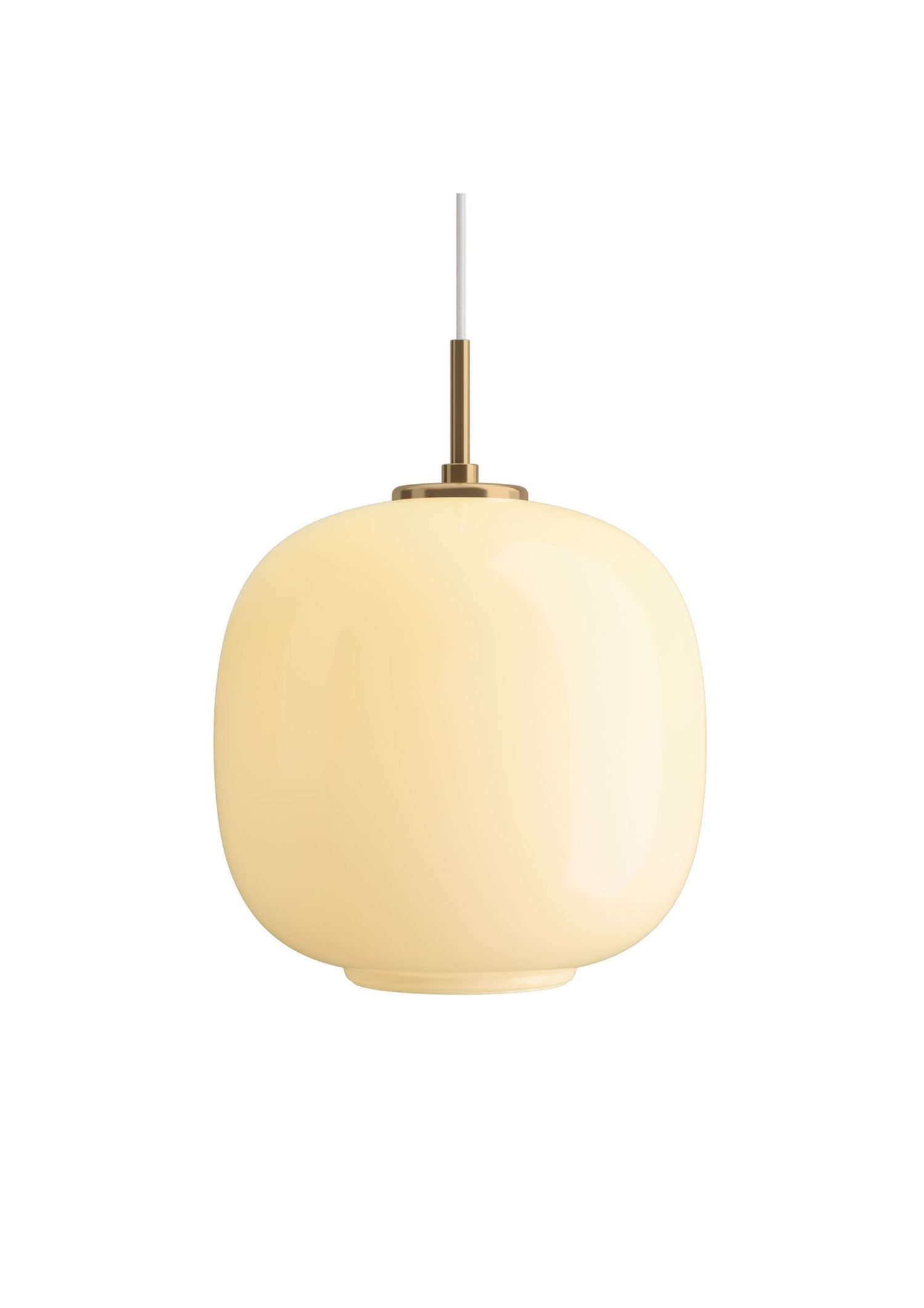 Butter yellow pendant lamp