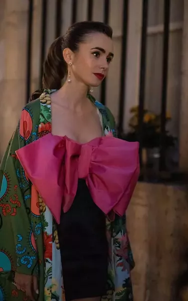 Where To Shop Lily Collins' Outfits From 'Emily In Paris' Season 2