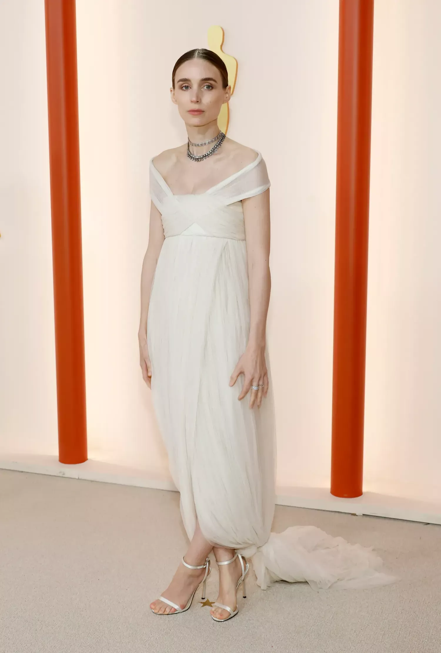 Rooney Mara at the Academy Awards in 2008 Alexander McQueen