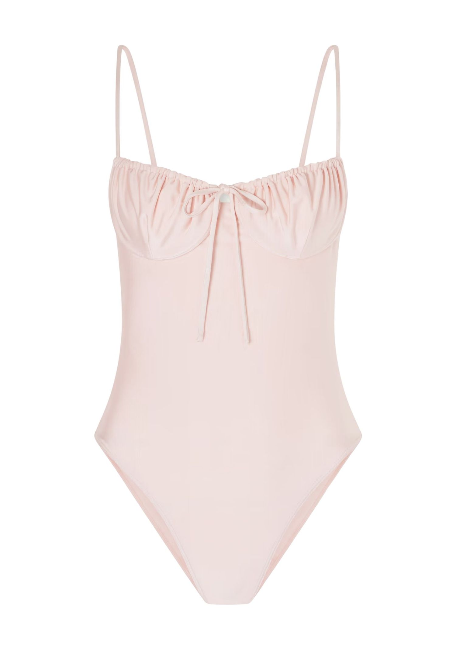 Light pink swimsuit
