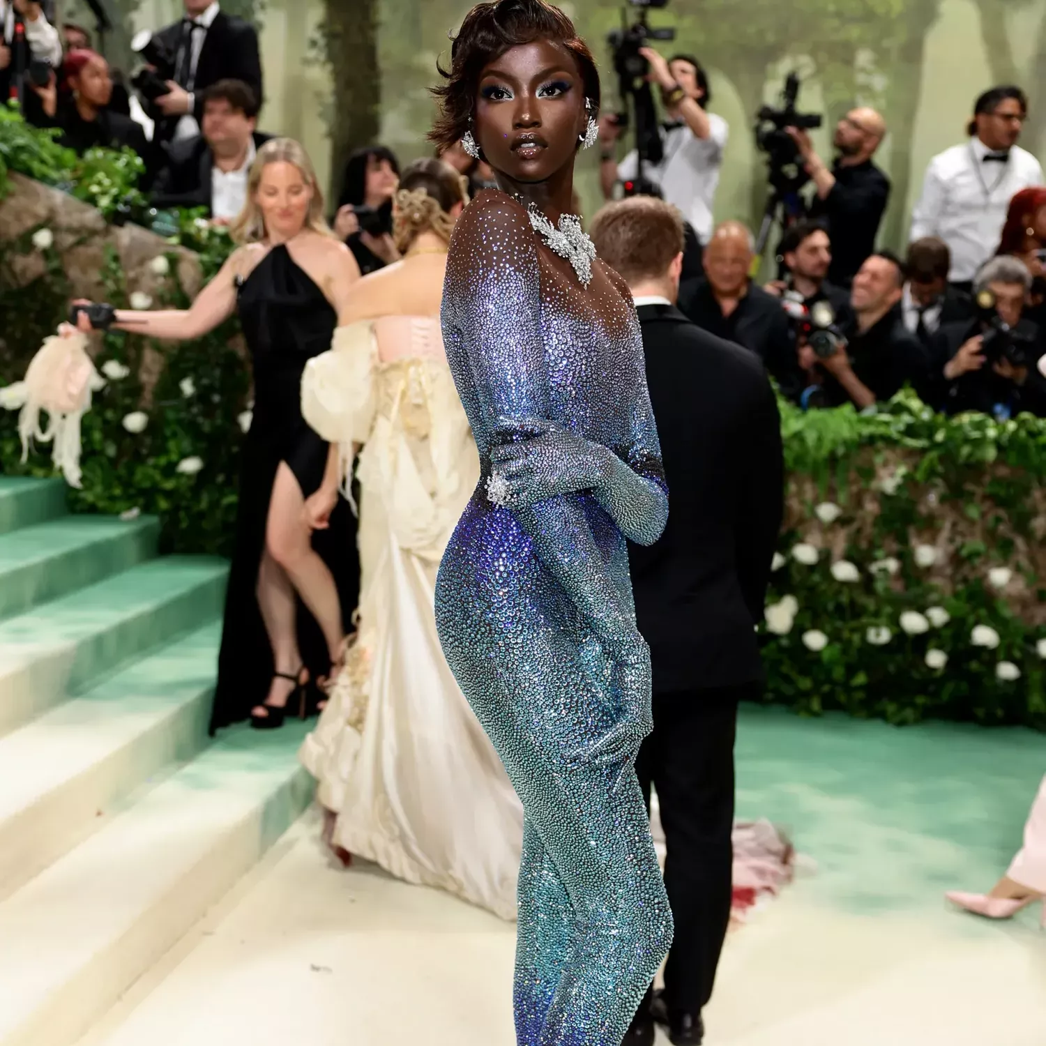 Anok Yai in Swarovski
