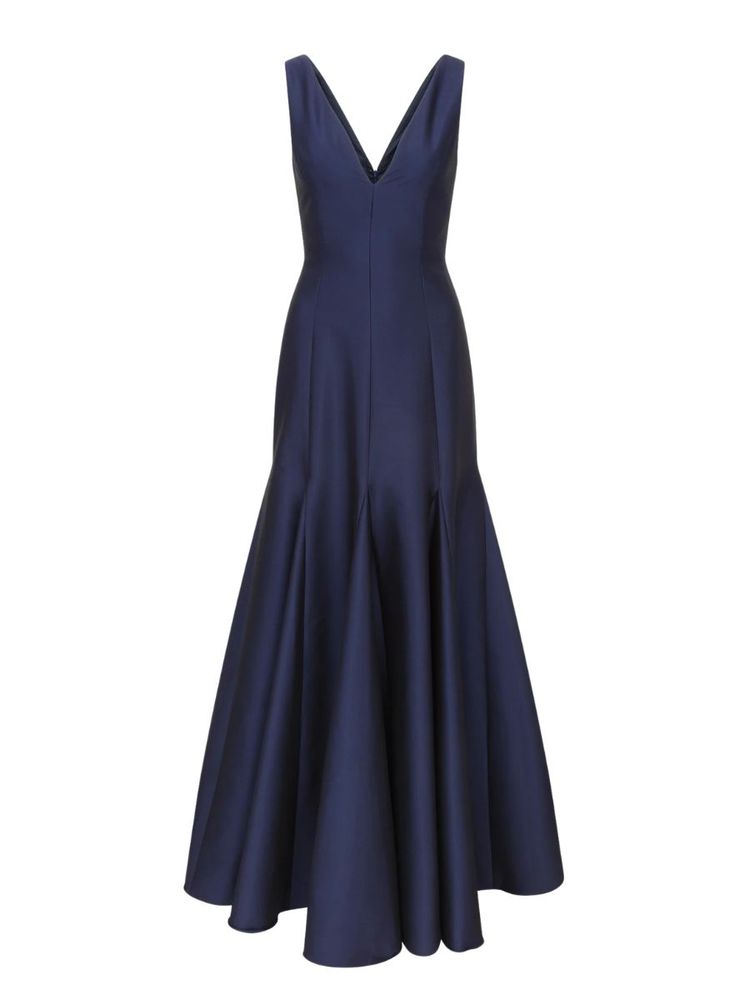The best midnight blue gown - Bernadette - On a white background
