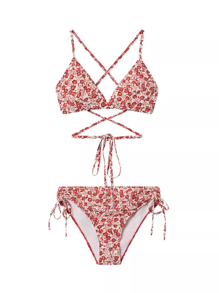 The best floral bikini - Isabel Marant - On a white background